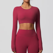 The Core Edit – Form Crop Longsleeve