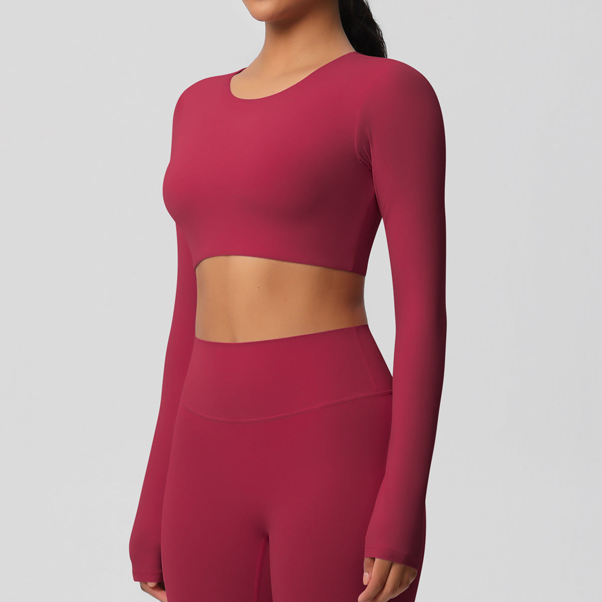 The Core Edit – Form Crop Longsleeve