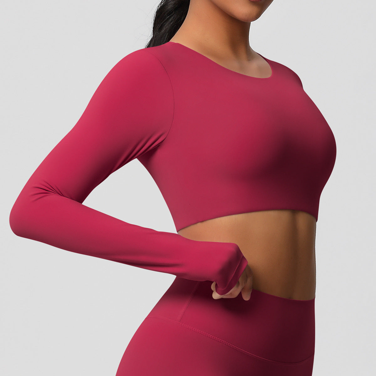 The Core Edit – Form Crop Longsleeve