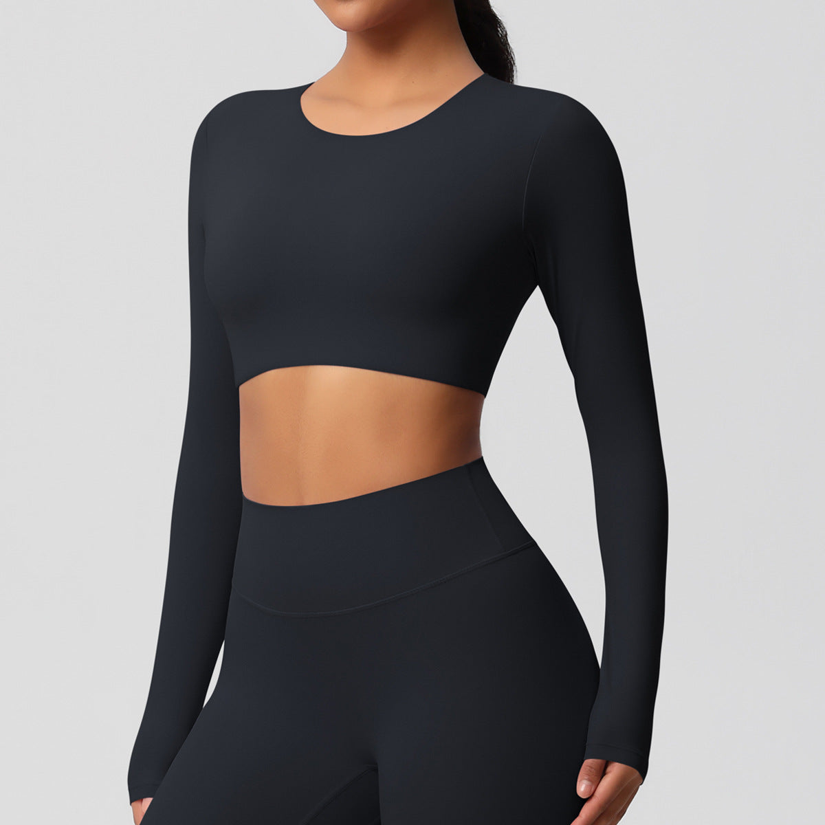 The Core Edit – Form Crop Longsleeve