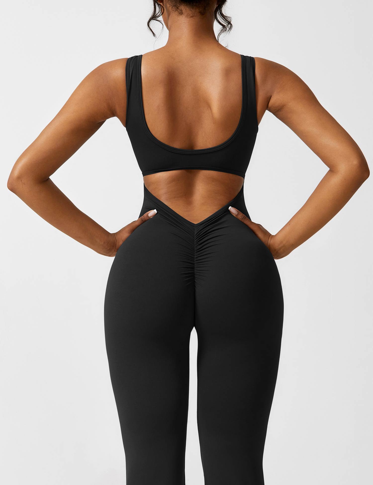 V Sculpt – Peak Flare Jumpsuit