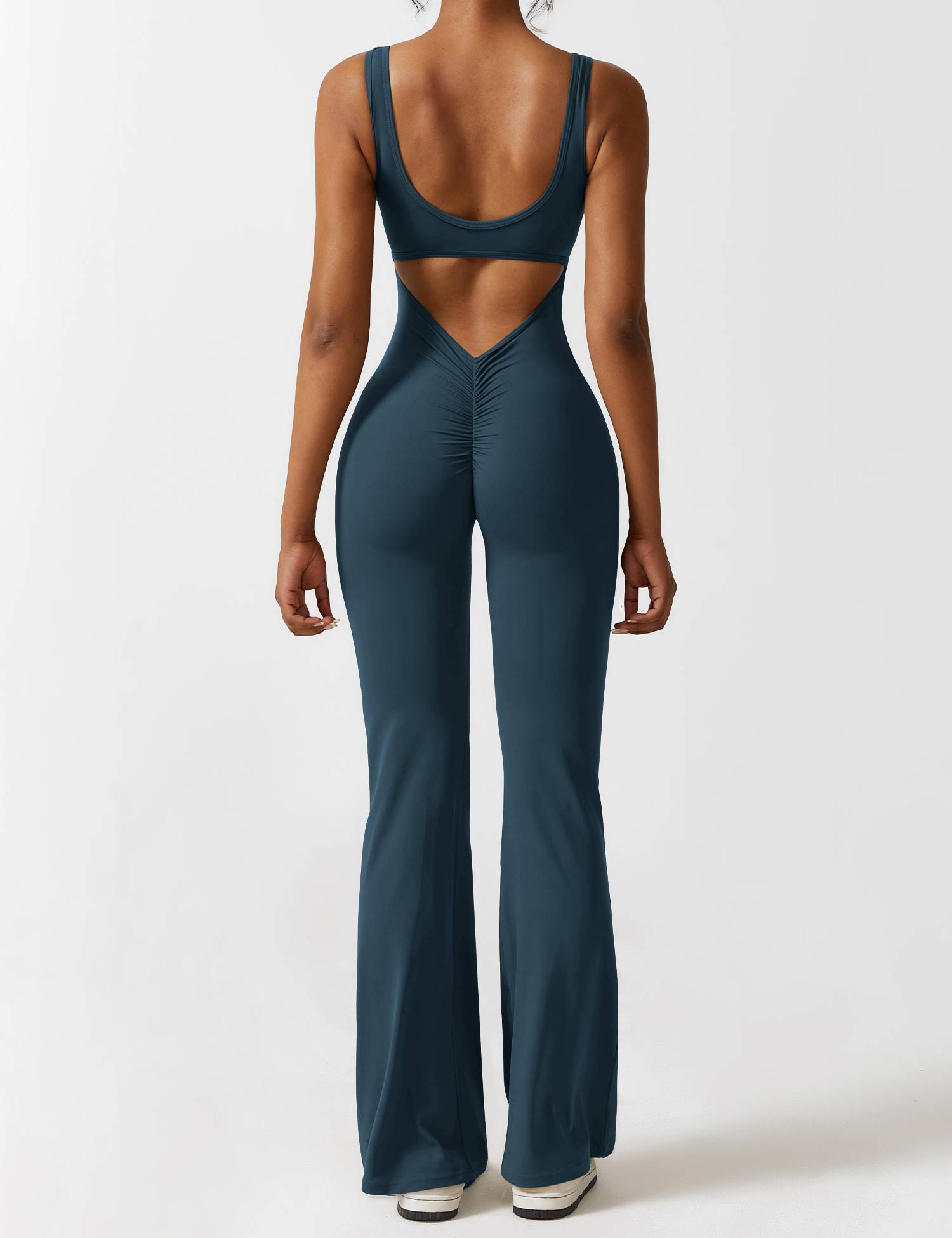 V Sculpt – Peak Flare Jumpsuit