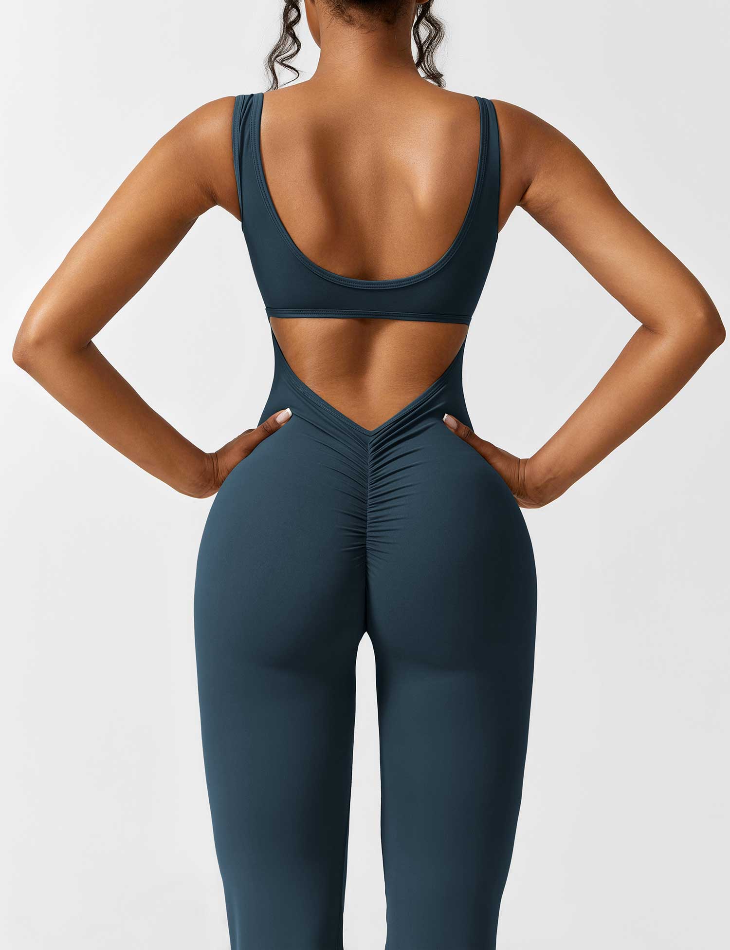 V Sculpt – Peak Flare Jumpsuit