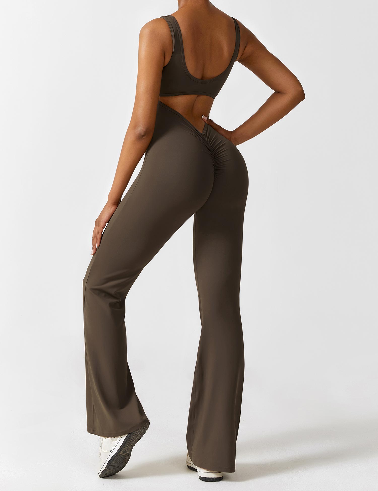 V Sculpt – Peak Flare Jumpsuit