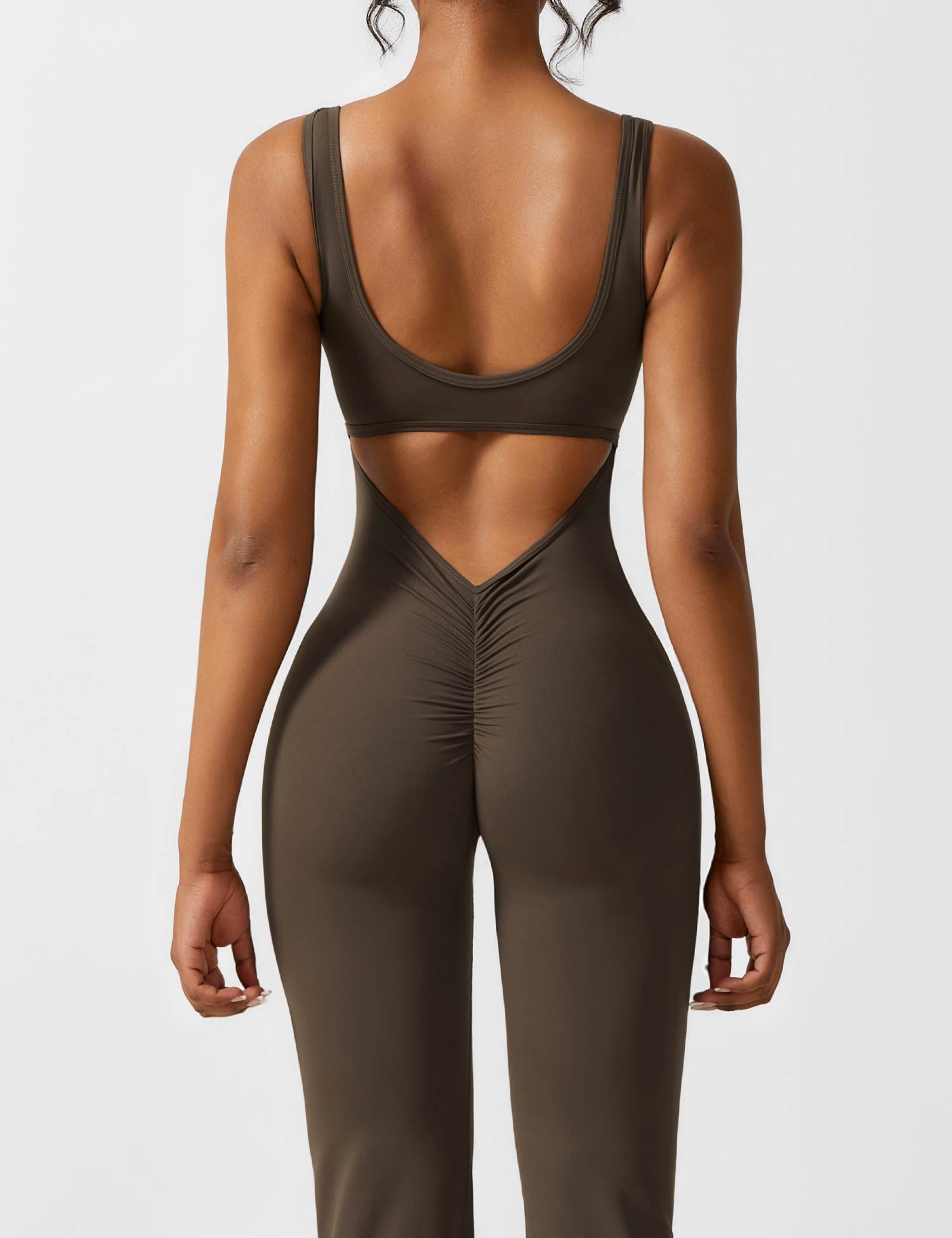 V Sculpt – Peak Flare Jumpsuit