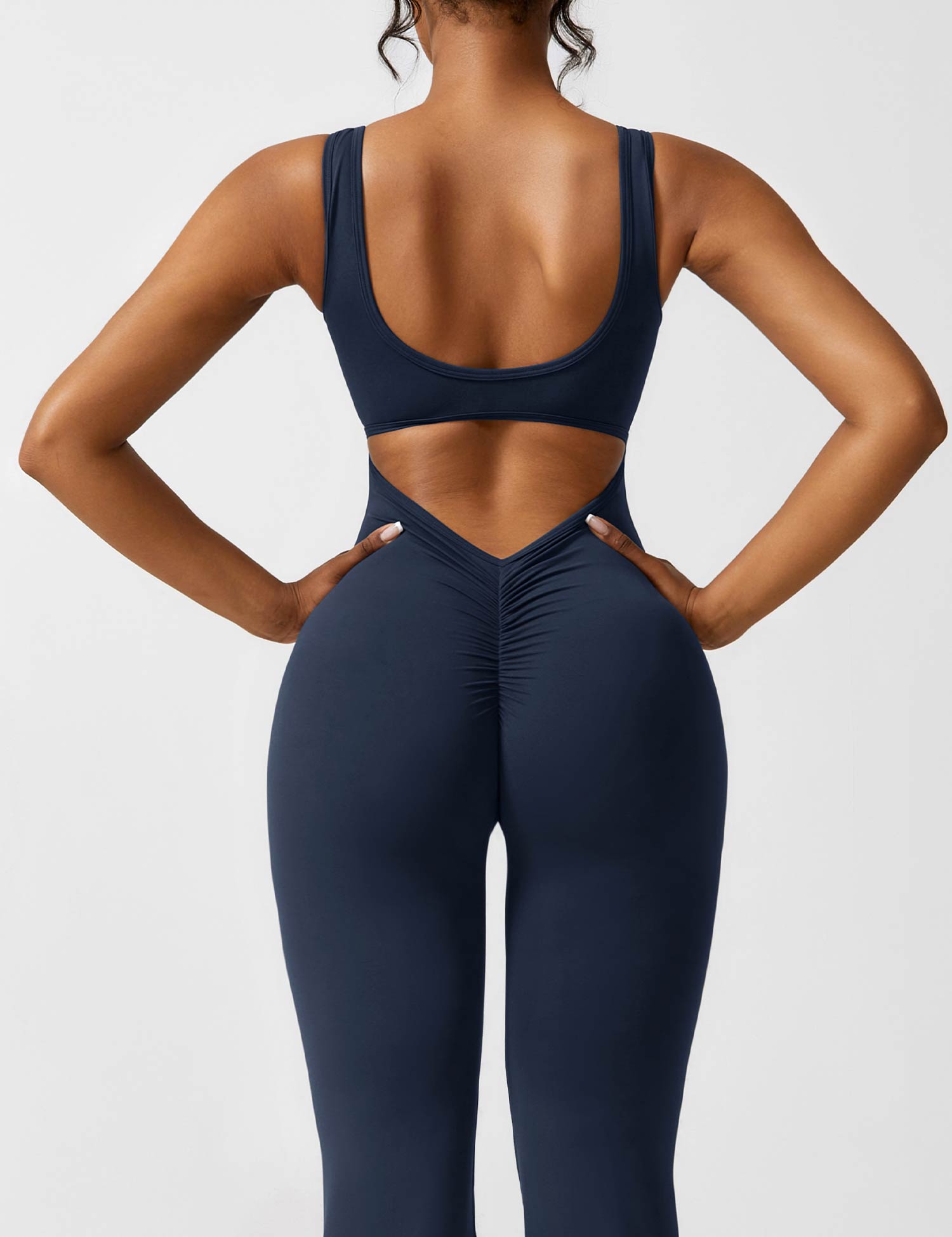 V Sculpt – Peak Flare Jumpsuit