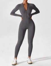 Fuse Longsleeve Zip Jumpsuit