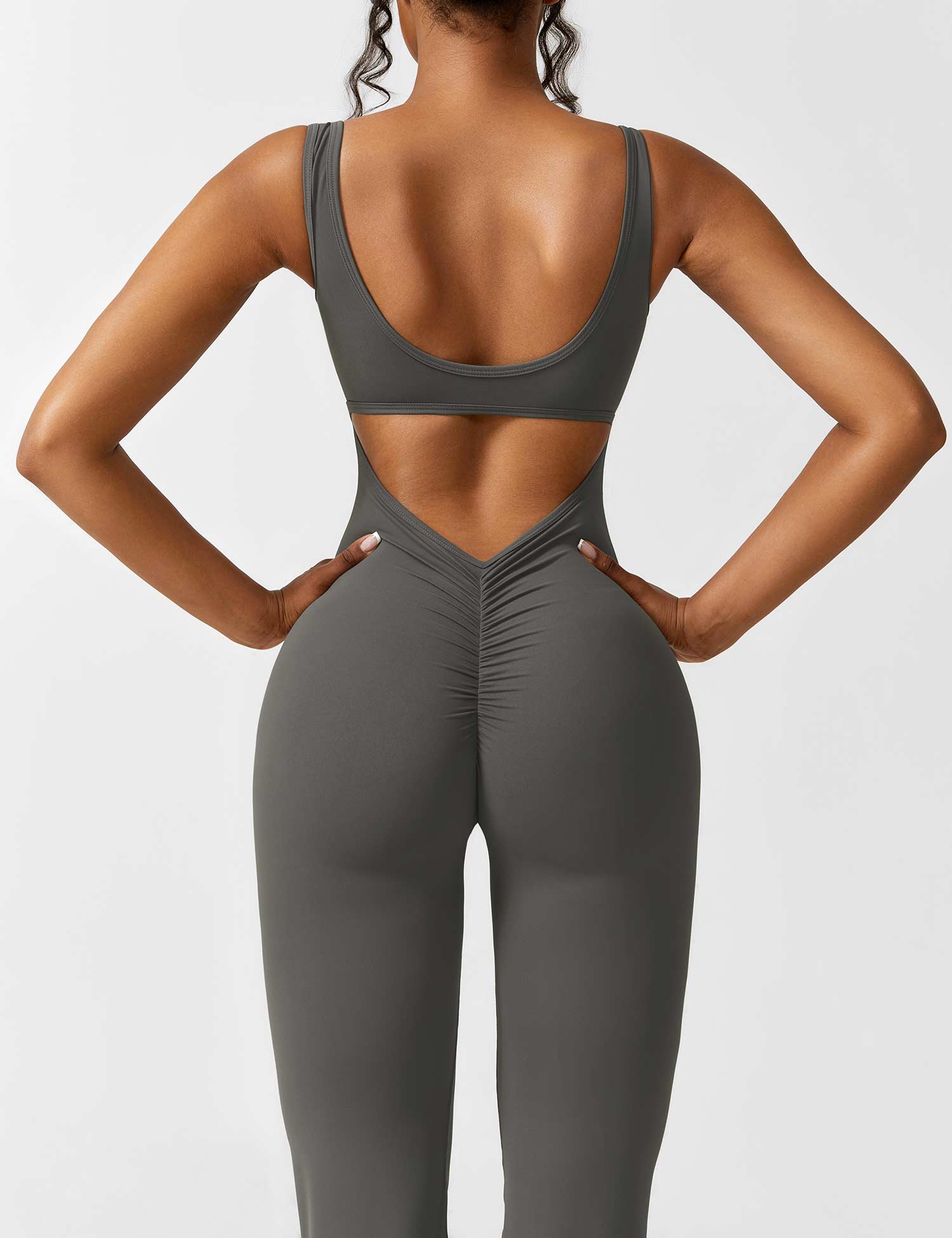 V Sculpt – Peak Flare Jumpsuit