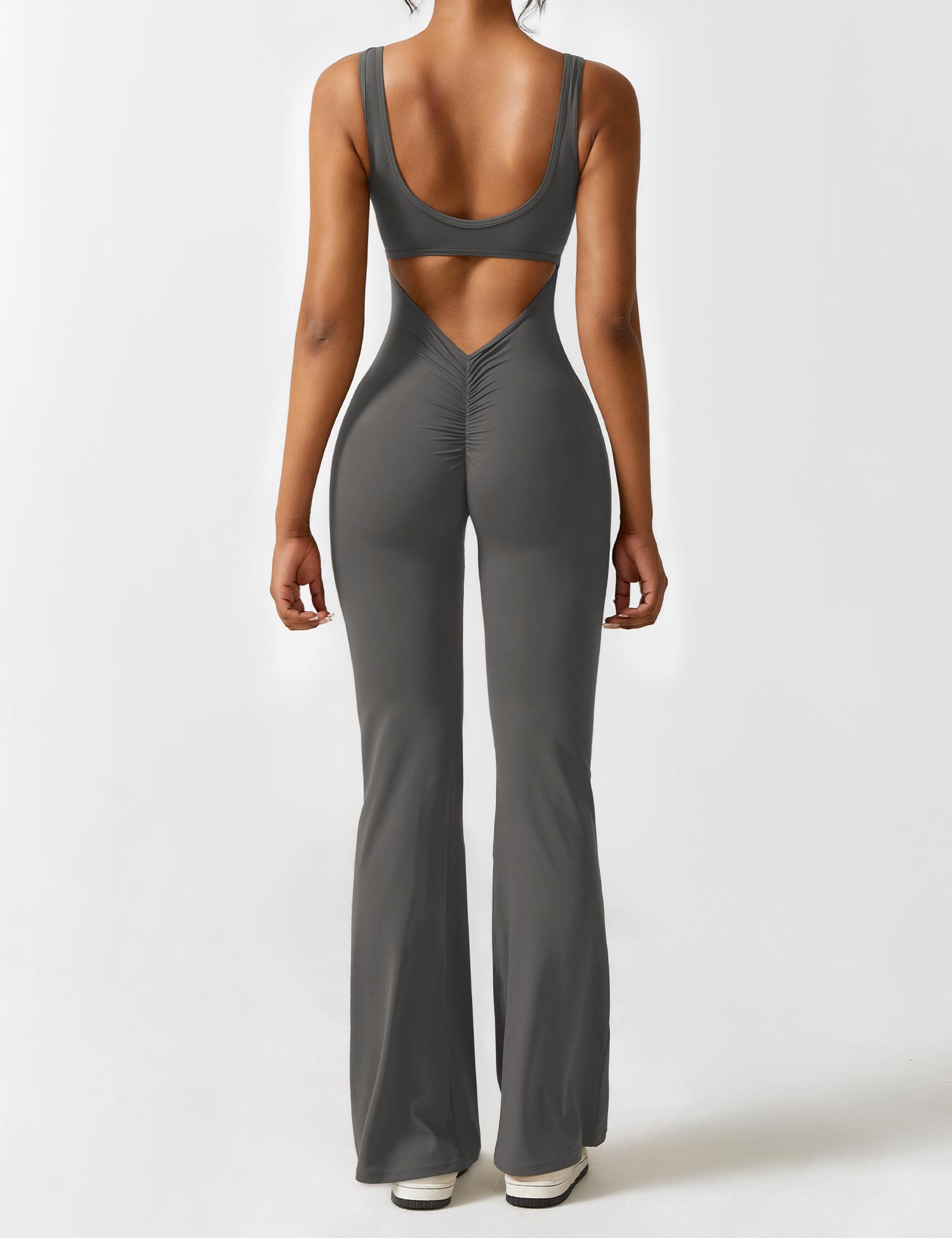 V Sculpt – Peak Flare Jumpsuit